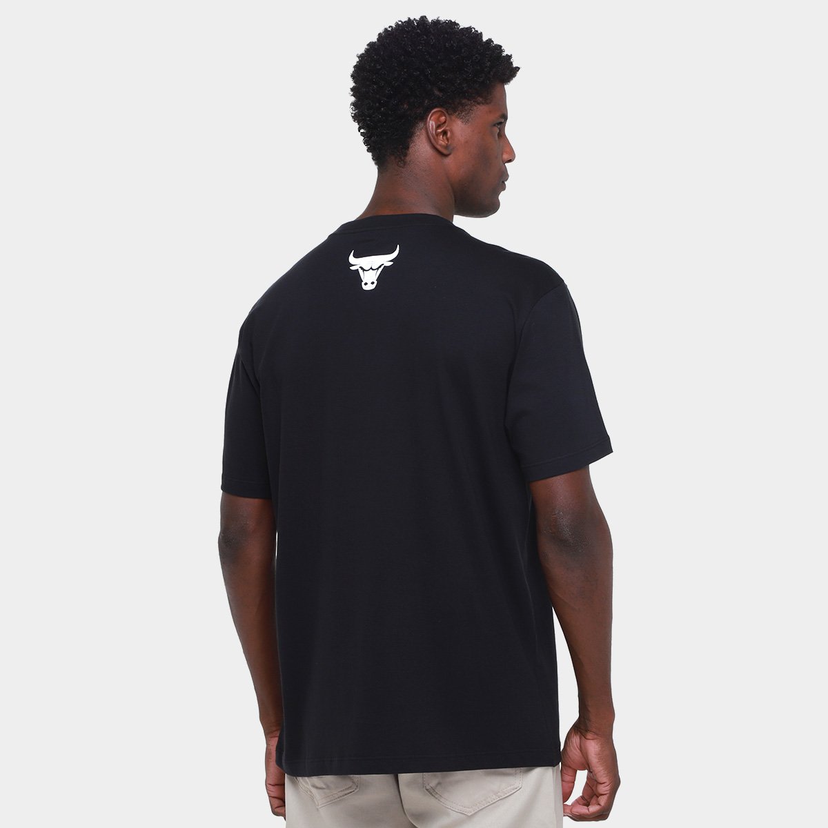 Camiseta NBA Chicago Bulls Core E New Era Masculina - Tam: P - 1