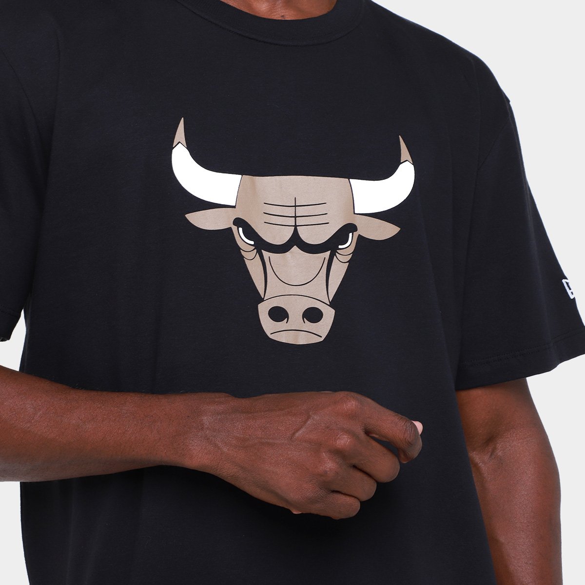 Camiseta NBA Chicago Bulls Core E New Era Masculina - Tam: P - 2