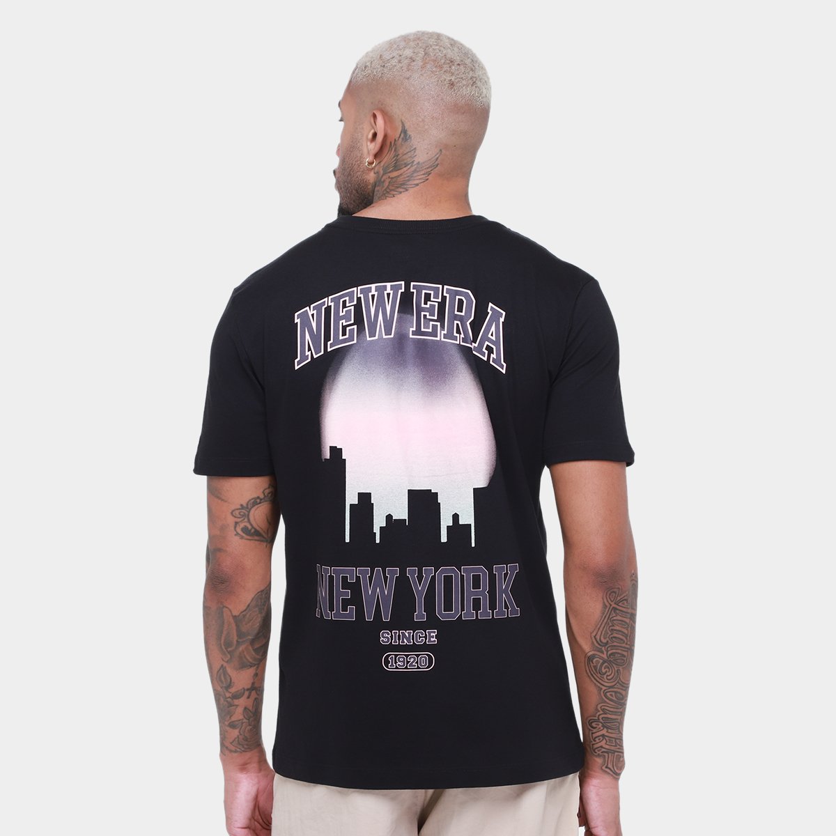 Camiseta New Era Action Sunset  Masculina - Tam: G - 1