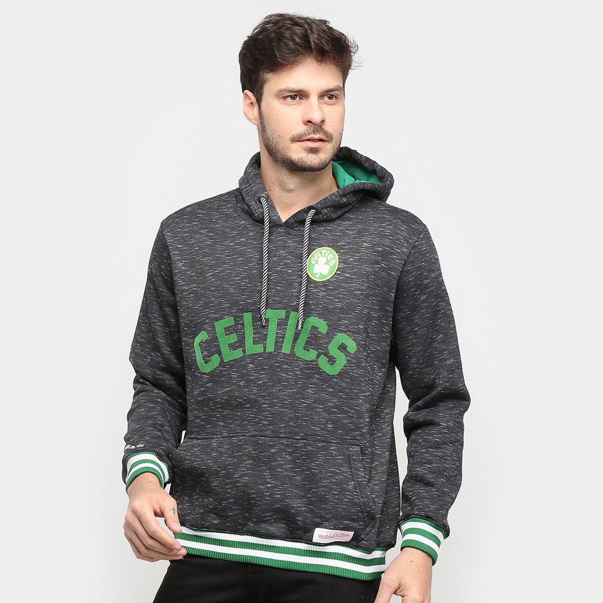 Moletom NBA Boston Celtics Mitchell & Ness Mescla Masculino