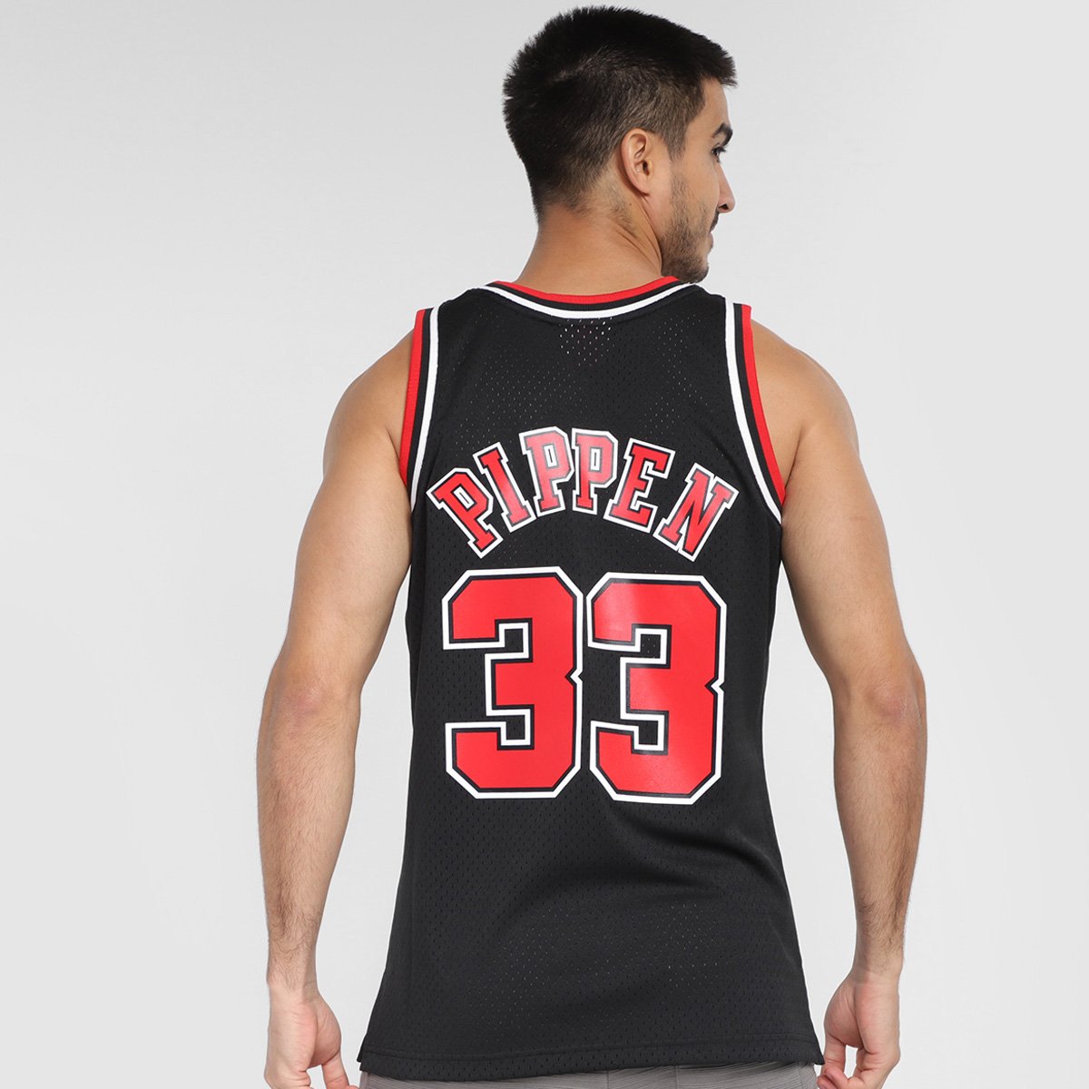 Regata Chicago Bulls Scottie Pippen Mitchell & Ness Alternate Masculina - Tam: G4 - 1