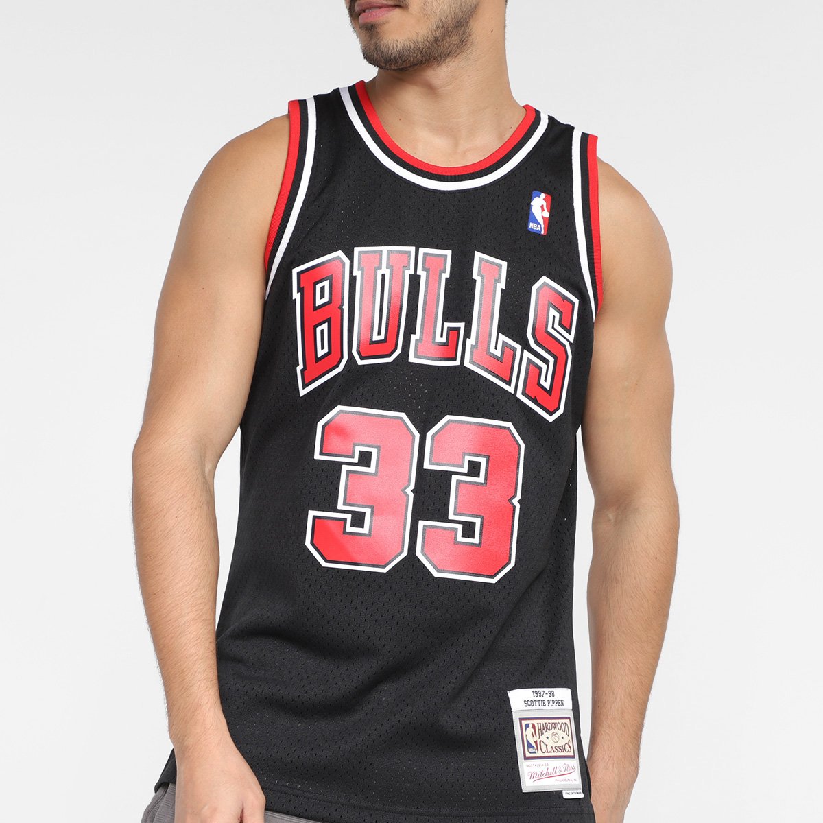 Regata Chicago Bulls Scottie Pippen Mitchell & Ness Alternate Masculina - Tam: G4 - 2