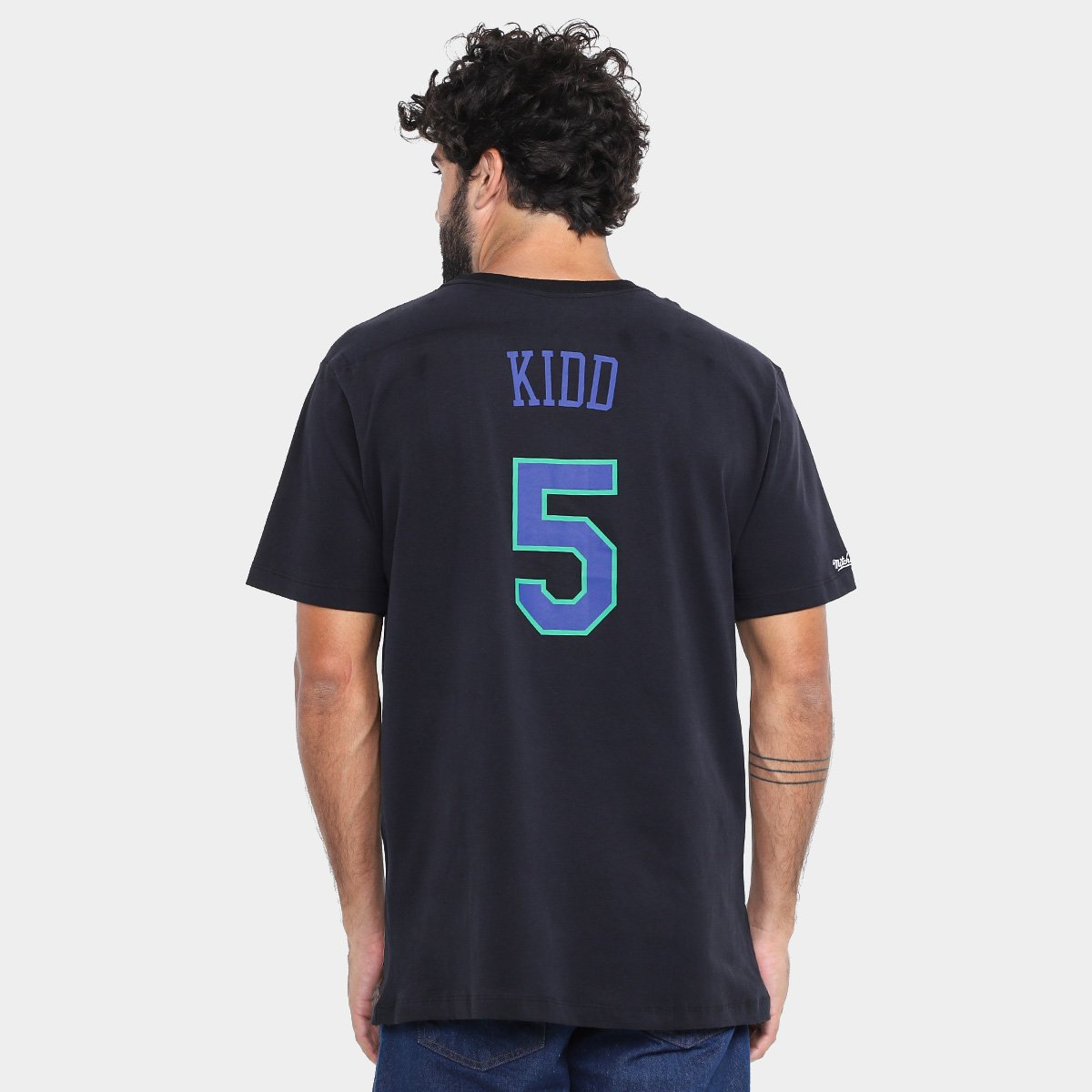 Camisa Dallas Mavericks NBA Mitchell & Ness Kidd Masculina - Tam: P - 1