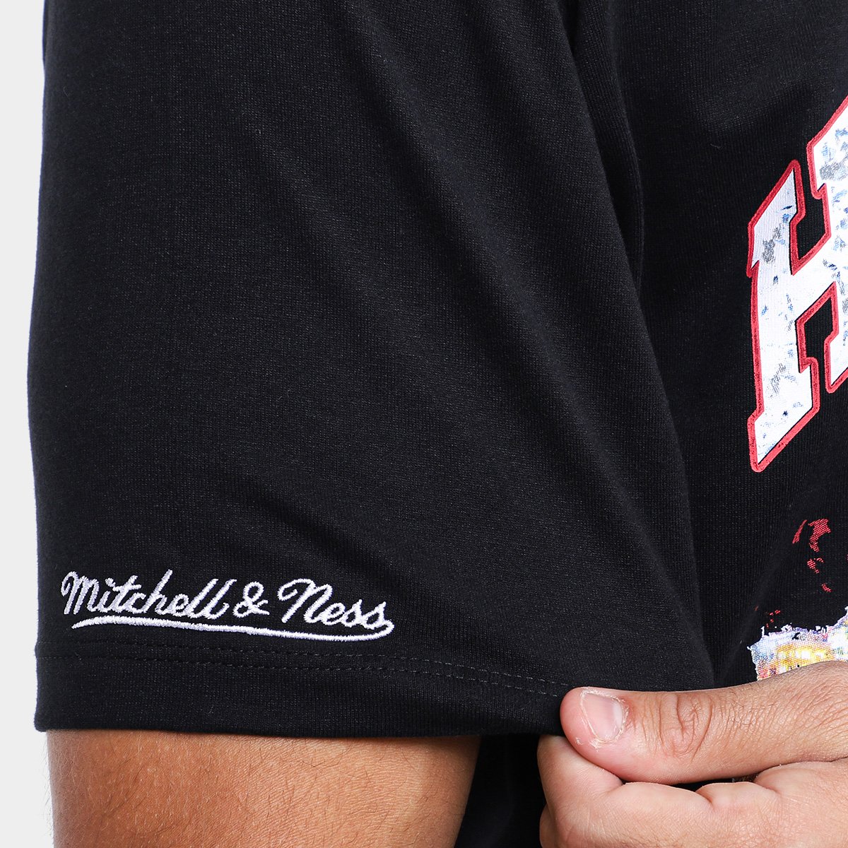 Camiseta Mitchell & Ness Houston Rockets McGrady Masculina - Tam: P - 2