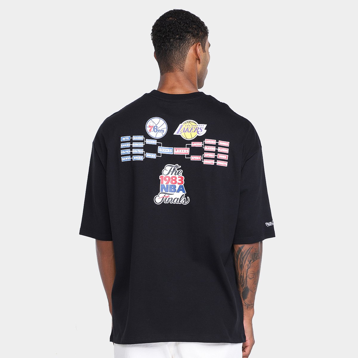 Camiseta Mitchell & Ness Finals Masculina - Tam: P - 1