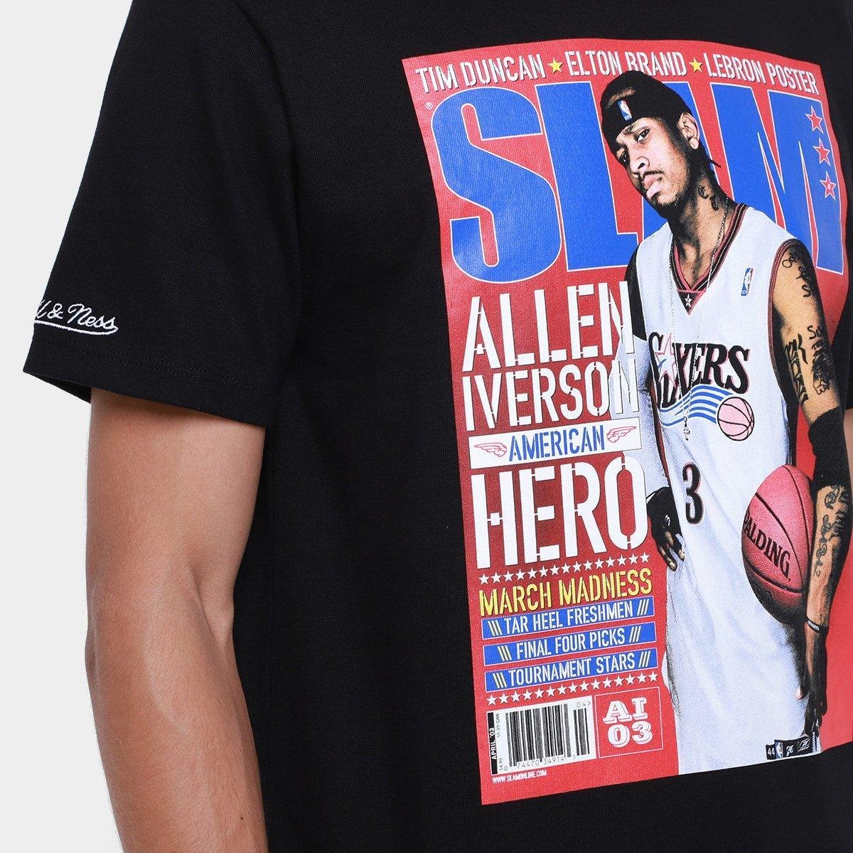 Camiseta Mitchell & Ness Philadelphia 76Ers Slam Masculina - Tam: G - 2