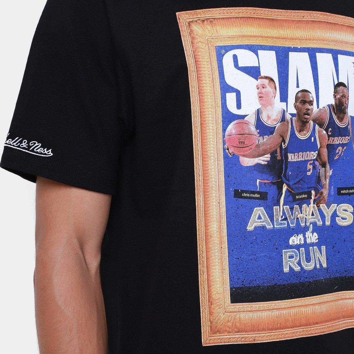 Camiseta Mitchell & Ness Slam Frame Masculina - Tam: P - 2