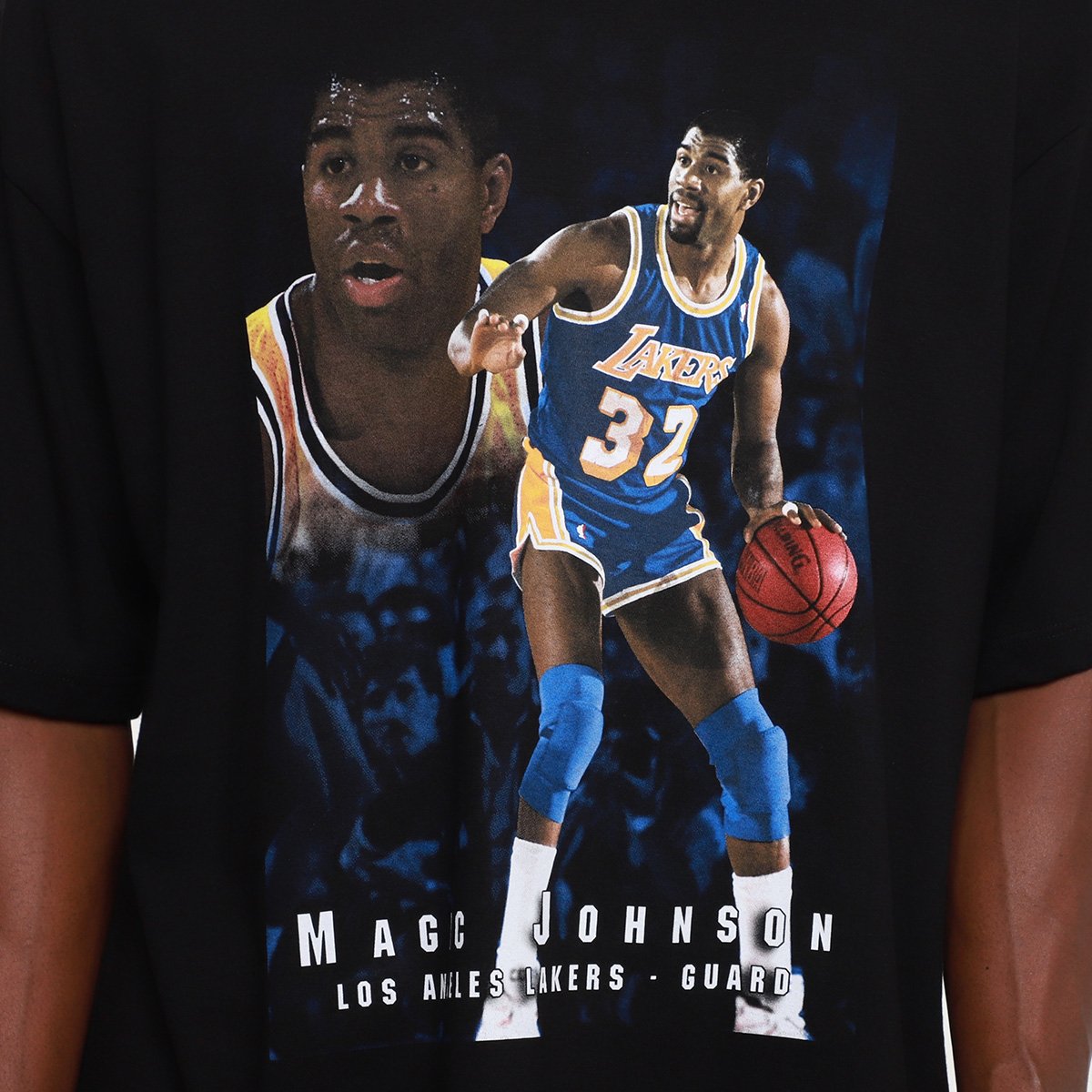 Camiseta NBA Mitchell & Ness Trad Cards Masculina - Tam: M - 2