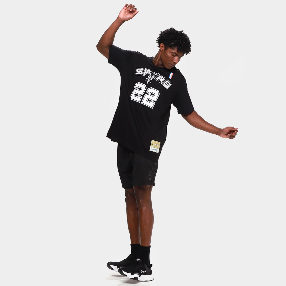 Camiseta NBA Mitchell & Ness N&N Splitter Masculina - Tam: M - 5