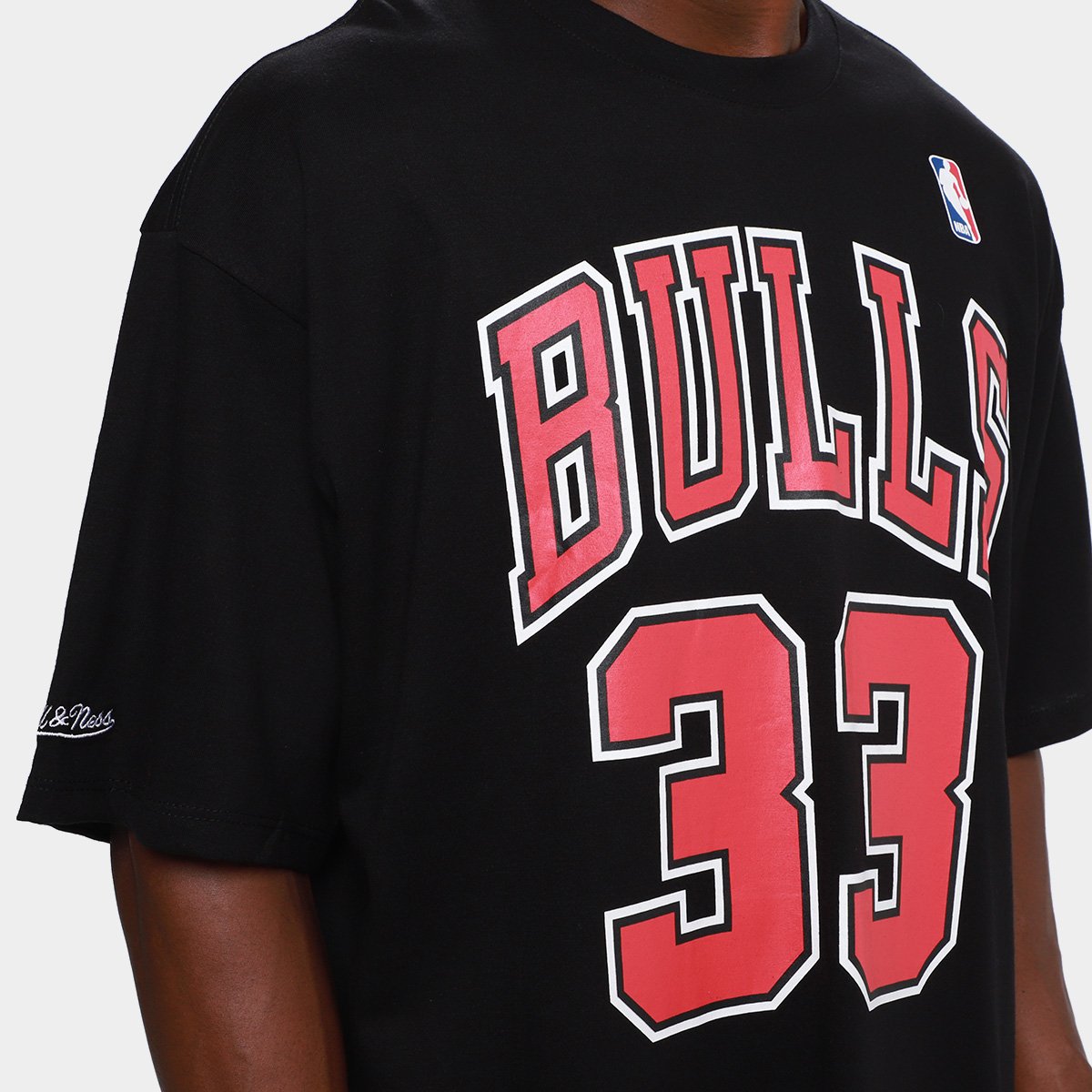 Camiseta NBA Pippen Mitchell & Ness Masculina - Tam: P - 2