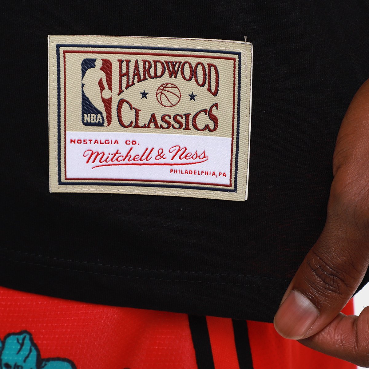 Camiseta NBA Pippen Mitchell & Ness Masculina - Tam: P - 3