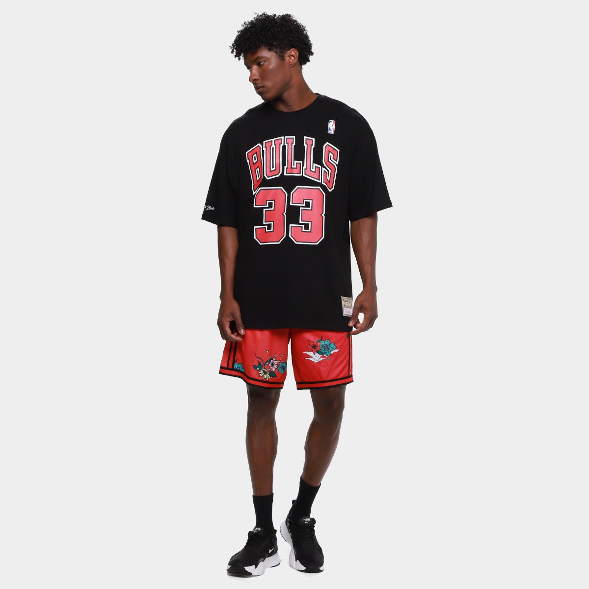 Camiseta NBA Pippen Mitchell & Ness Masculina - Tam: P - 5