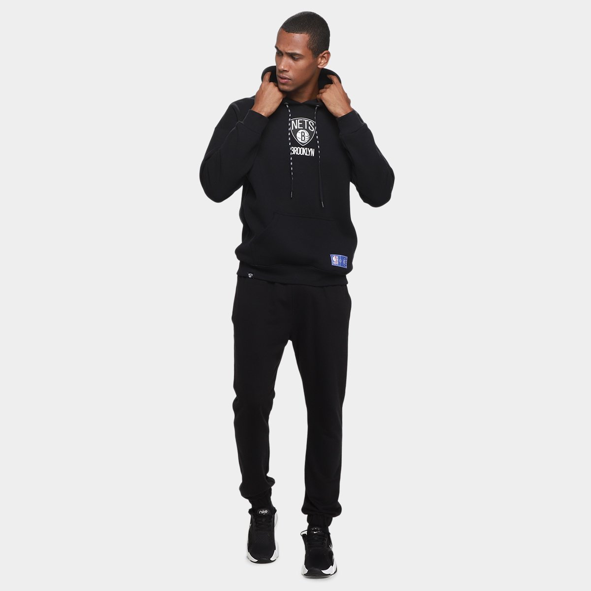 Moletom NBA Brooklyn Nets Mitchell & Ness Masculino - Tam: P - 5
