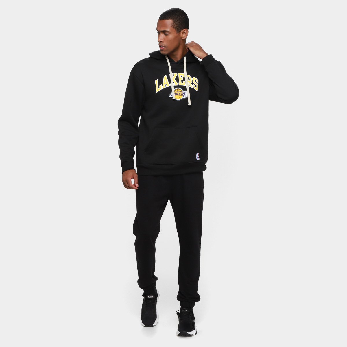 Moletom NBA Mitchell & Ness Canguru Masculino - Tam: M - 4