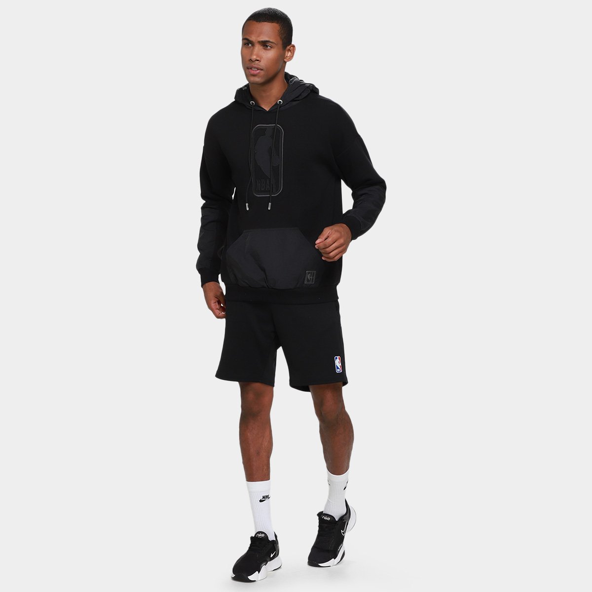 Moletom NBA Logoman Mitchell & Ness Masculino - Tam: P - 5
