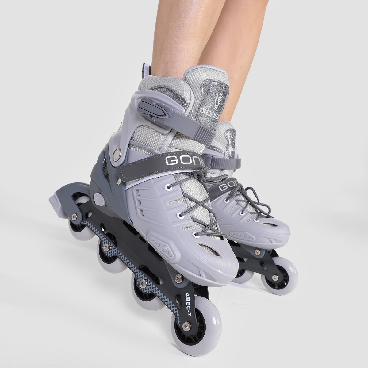 Patins Gonew Plastic Frame ABEC-7 - 70MM - Tam: 31/34 - 1