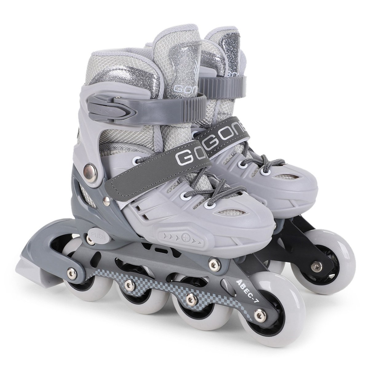 Patins Gonew Plastic Frame ABEC-7 - 70MM - Tam: 31/34 - 2
