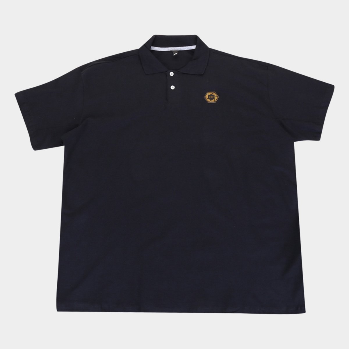 Camisa Polo HD Plus Size Mini Logo Masculina