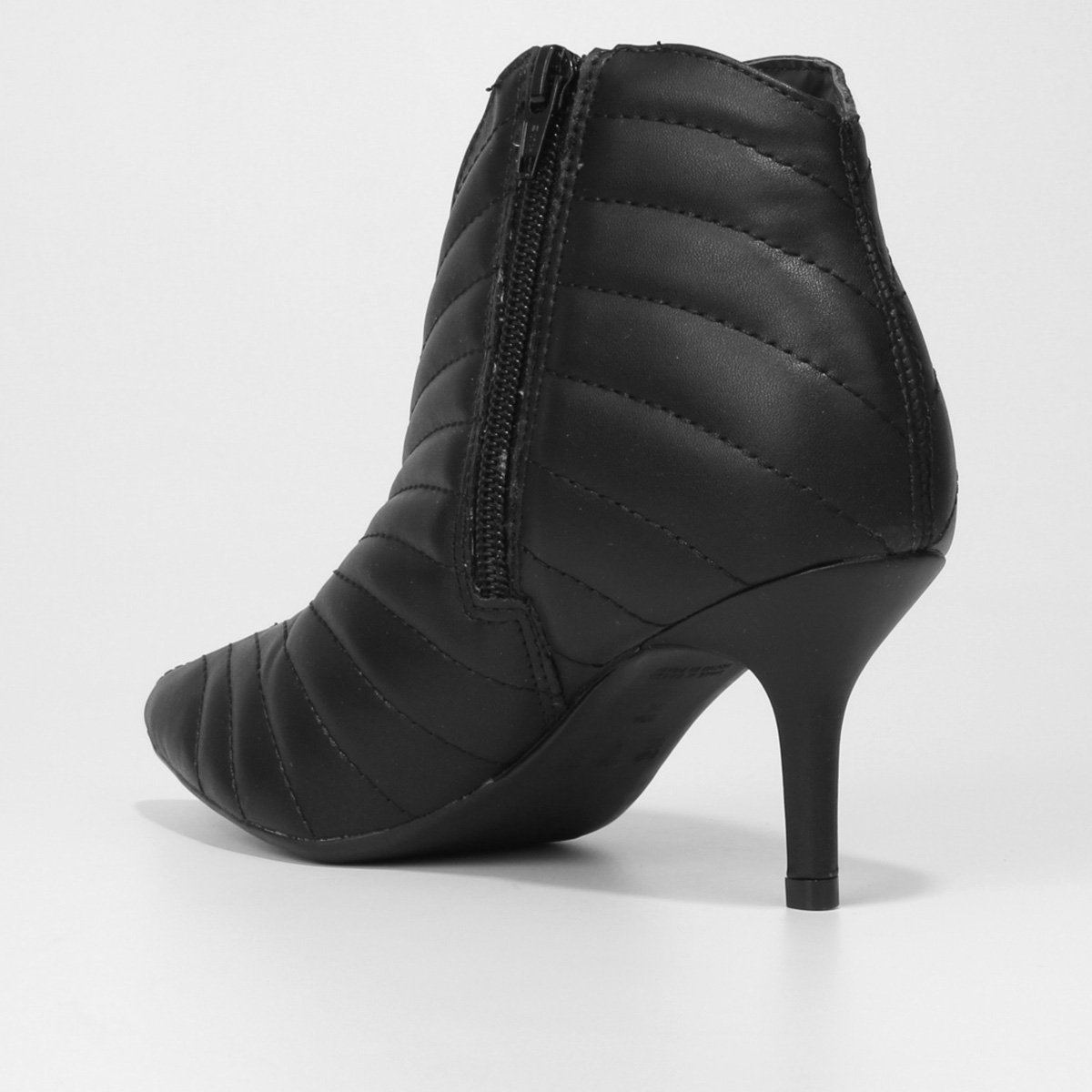 Ankle Boot Via Uno Matelassê Feminina - Tam: 36 - 4