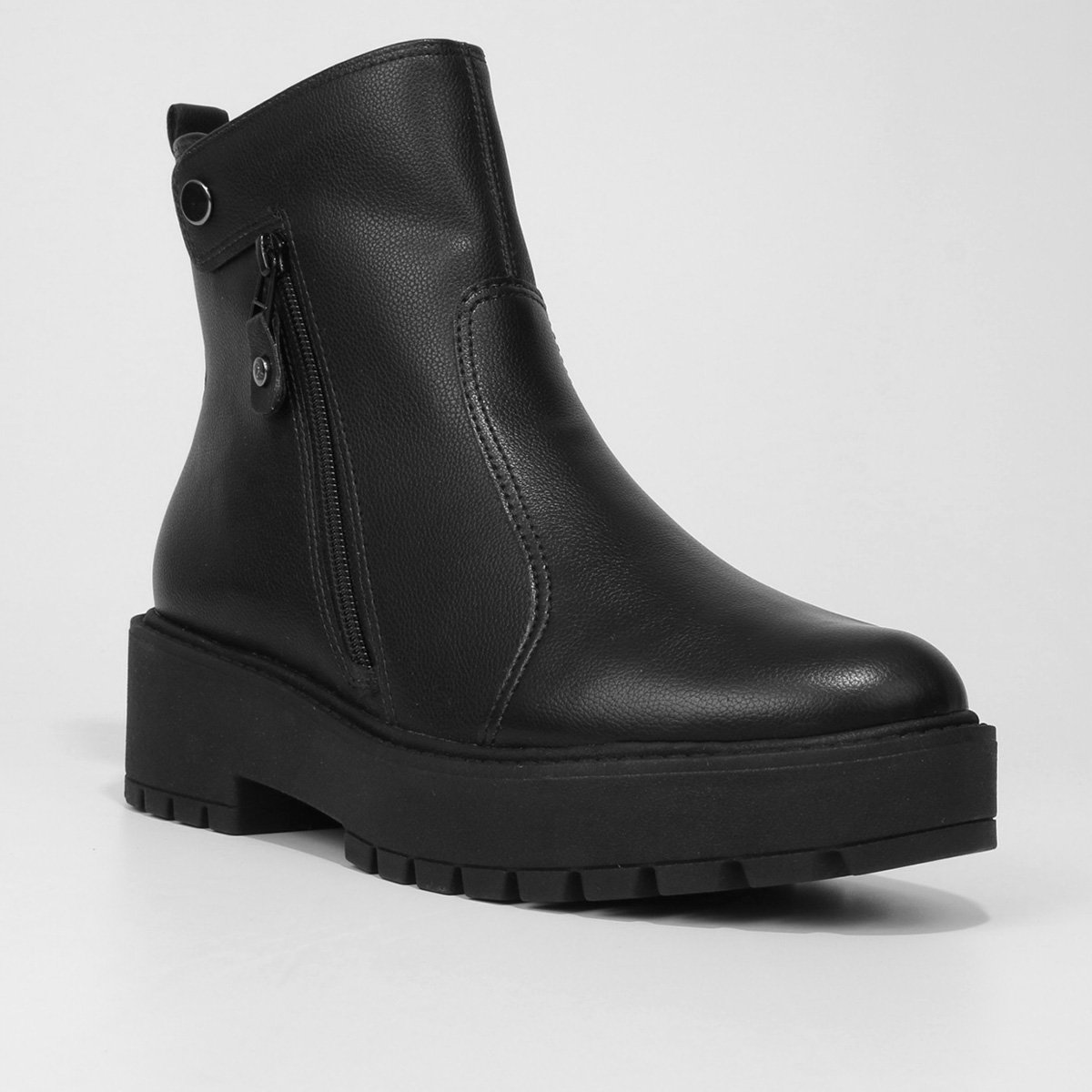 Bota Coturno Cano Curto Ramarim Tratorada Feminina - Tam: 39 - 2