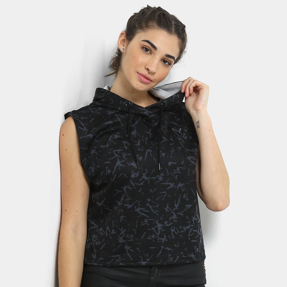 Colete Puma Fusion Sl Hoody Feminino
