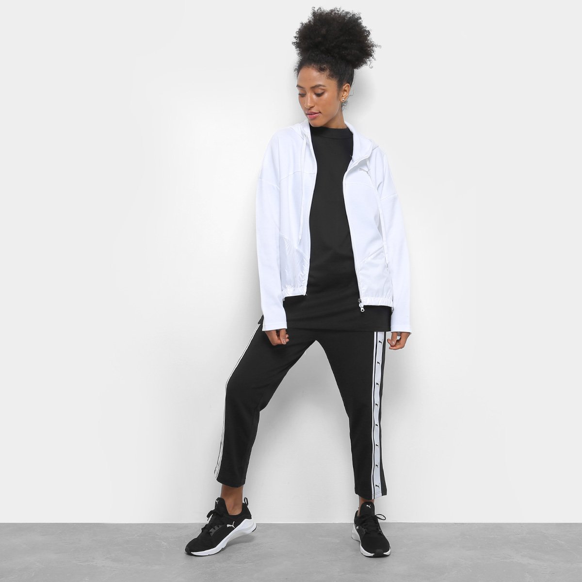 Camiseta Puma Bow Elongated Feminina - Tam: P - 2