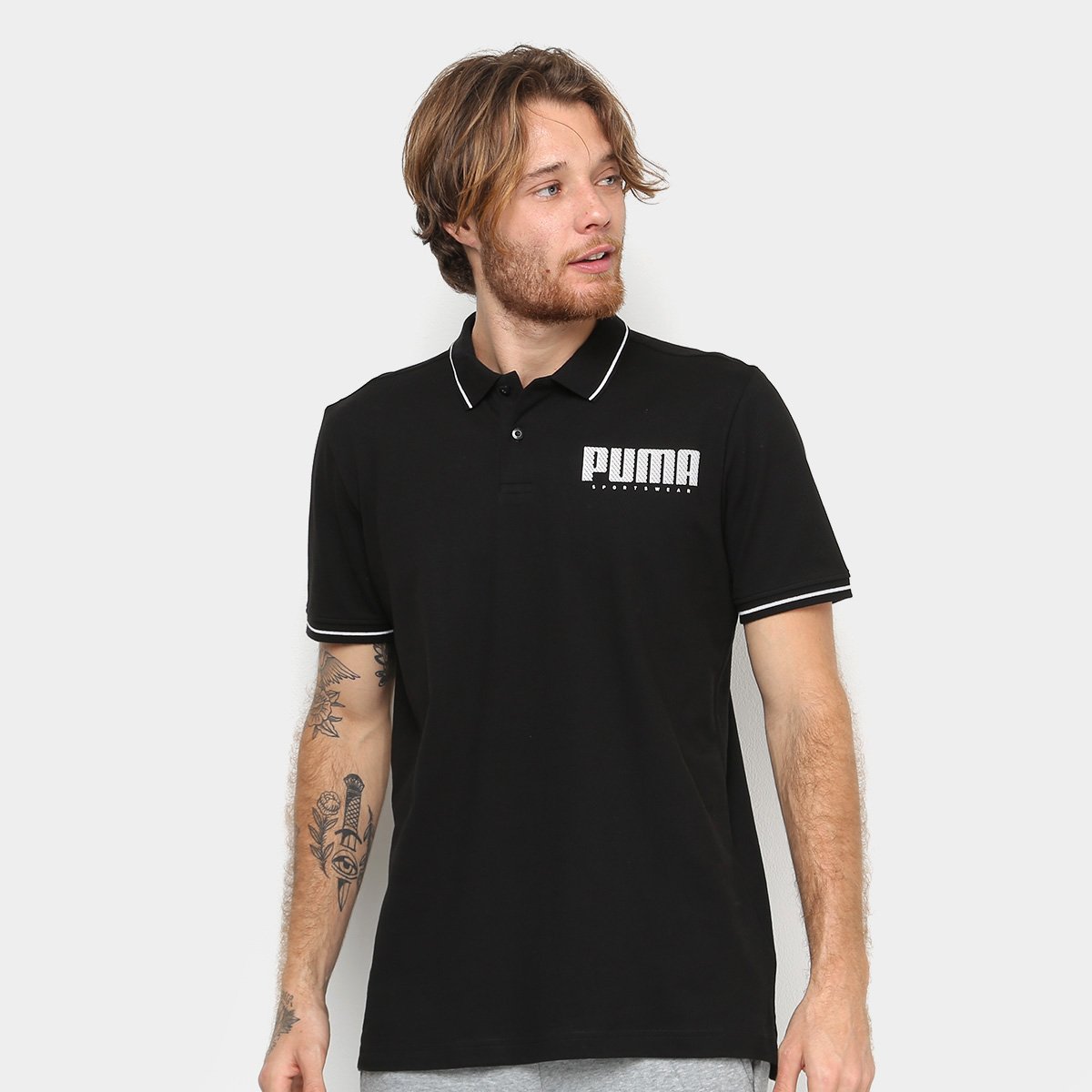 camisa polo puma netshoes