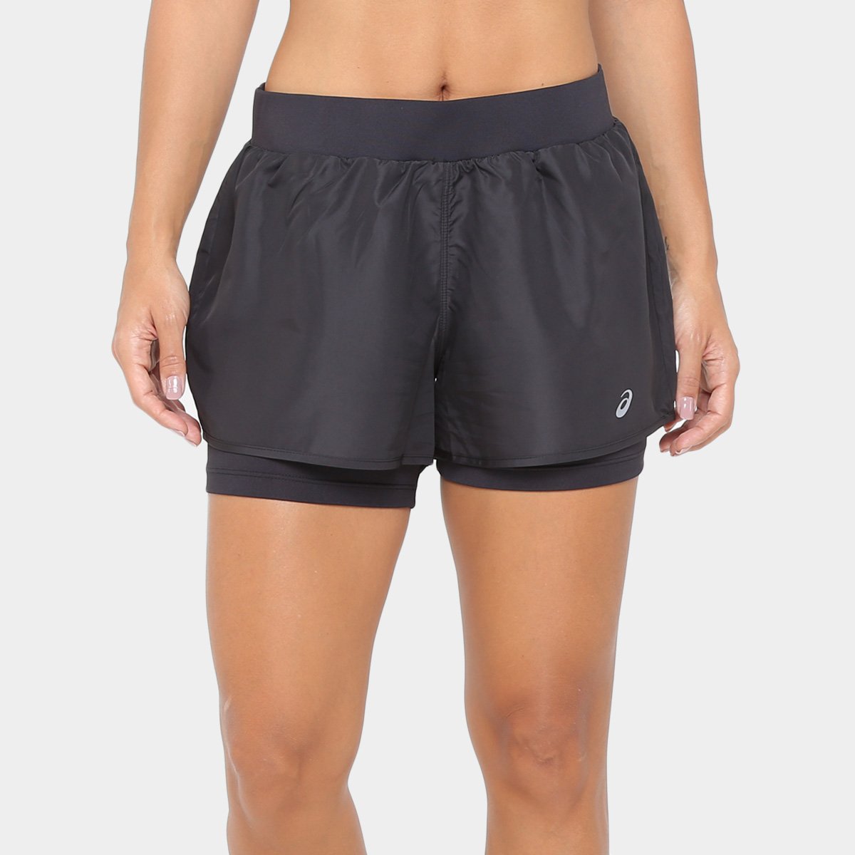 Short Asics Core 2 em 1 Feminino