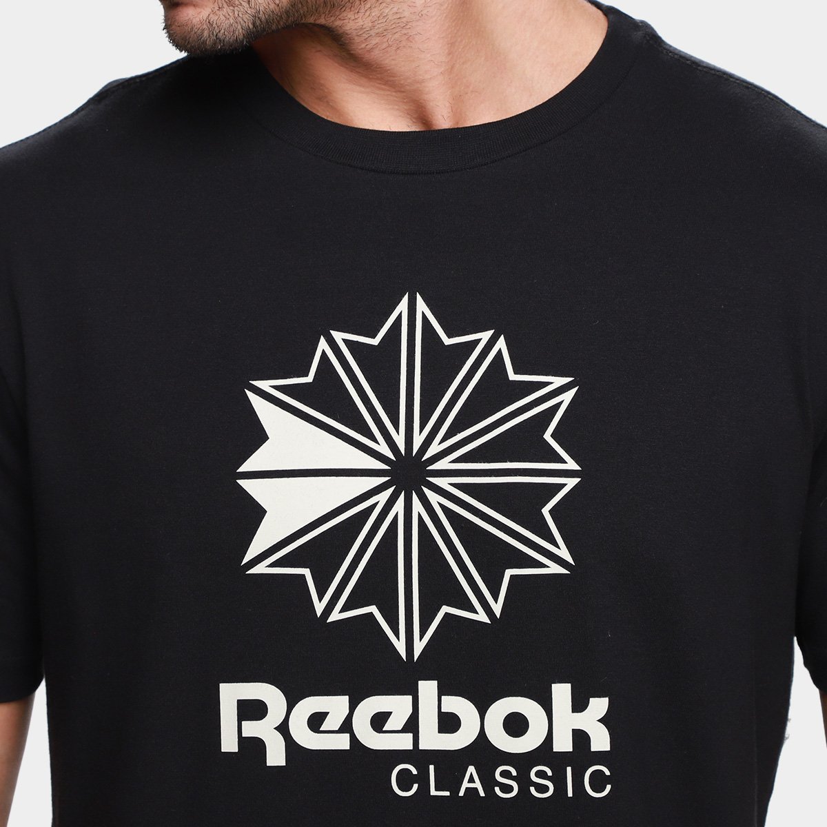 Camiseta Reebok Oportunity Star Crest Masculina - Tam: P - 2