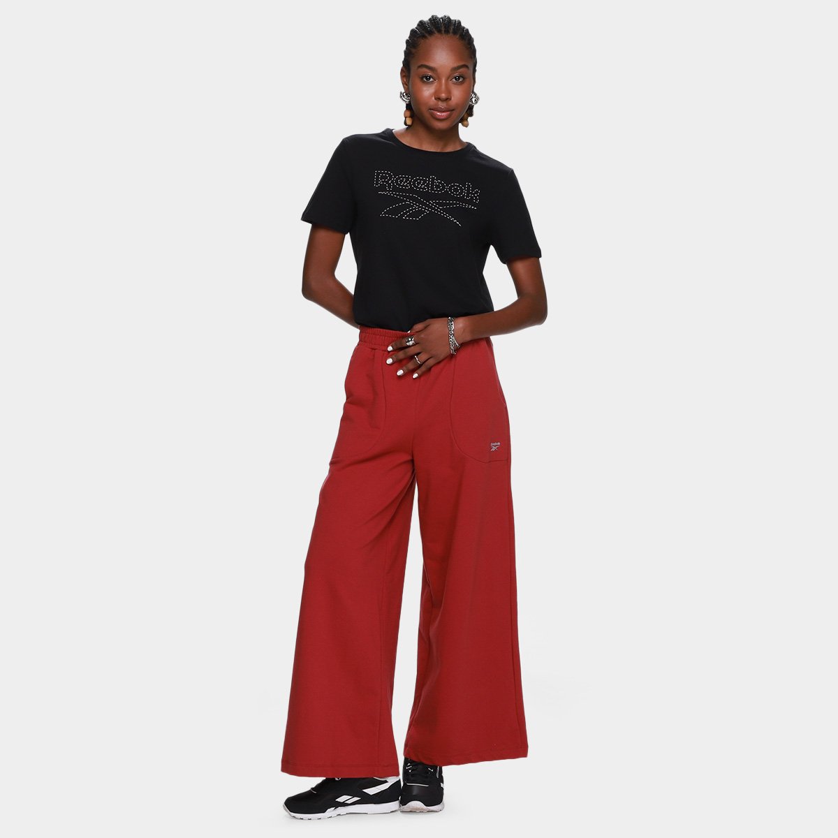 Camiseta Reebok Oportunity Logo Feminina - Tam: P - 3