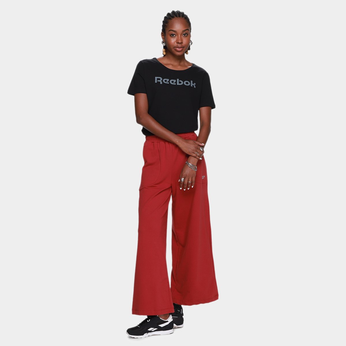 Camiseta Reebok Oportunity Linear Feminina - Tam: G - 3