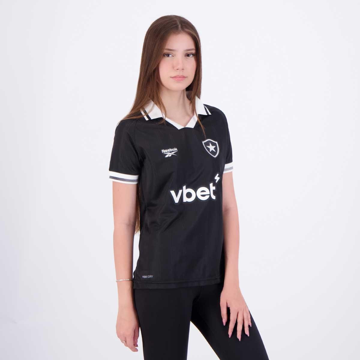 Camisa Botafogo II 26/27 s/n Torcedor Reebok Feminina - Tam: P - 1