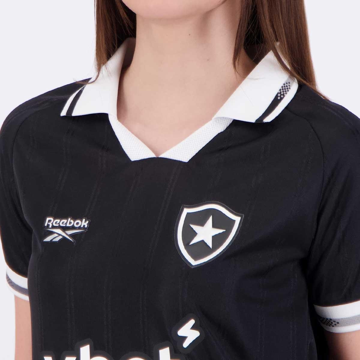 Camisa Botafogo II 26/27 s/n Torcedor Reebok Feminina - Tam: P - 4