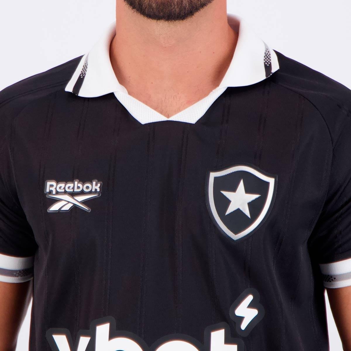 Camisa Botafogo II 25/26 s/n Torcedor Reebok Masculina - Tam: P - 4
