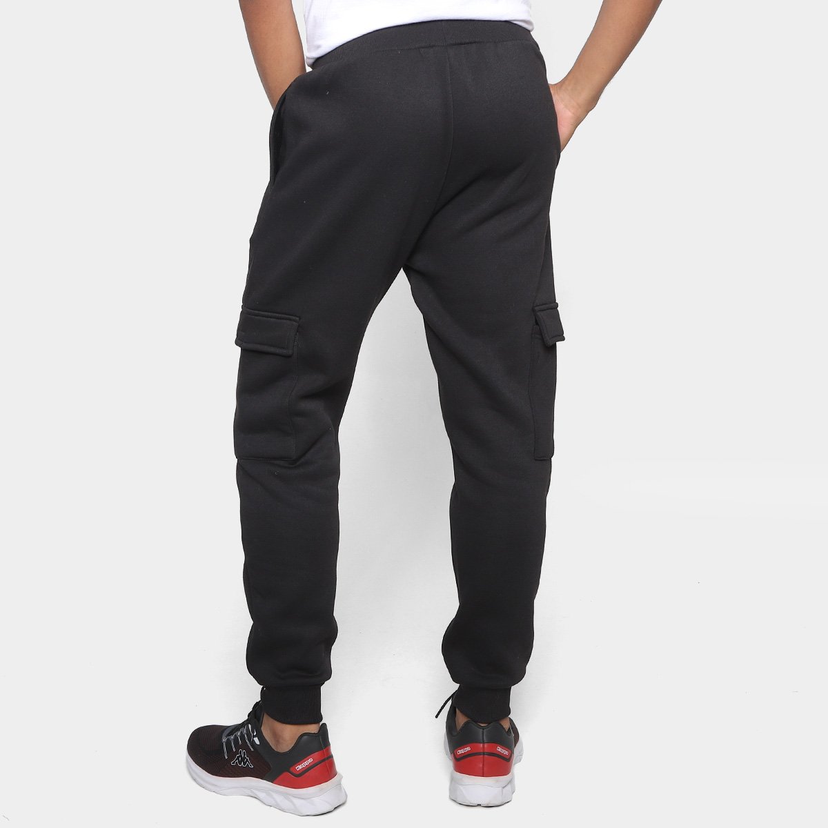 Calça Moletom Kappa Sport Gordon Masculina - Tam: M - 1