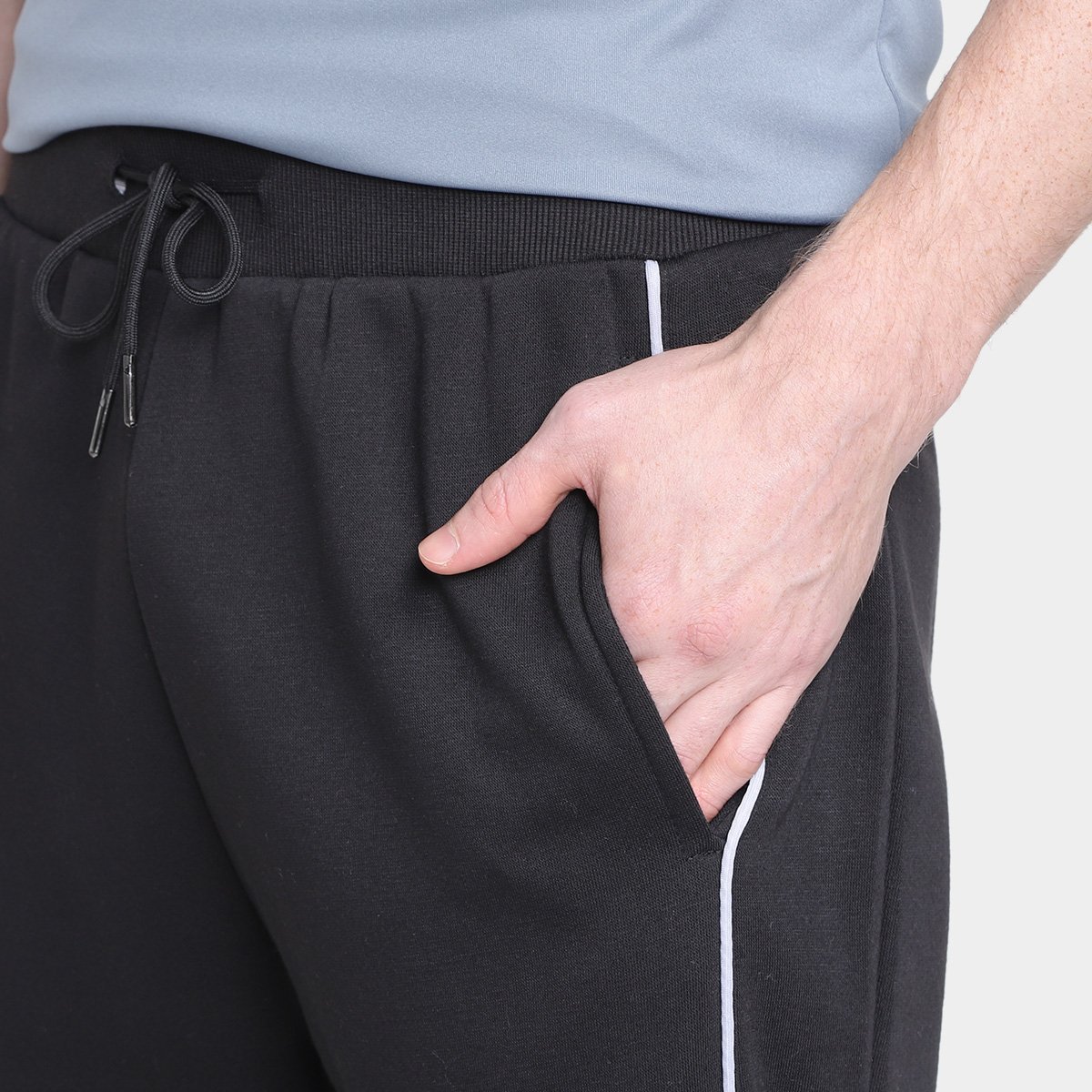 Calça Moletom Kappa Sport Masculina - Tam: EGG - 2