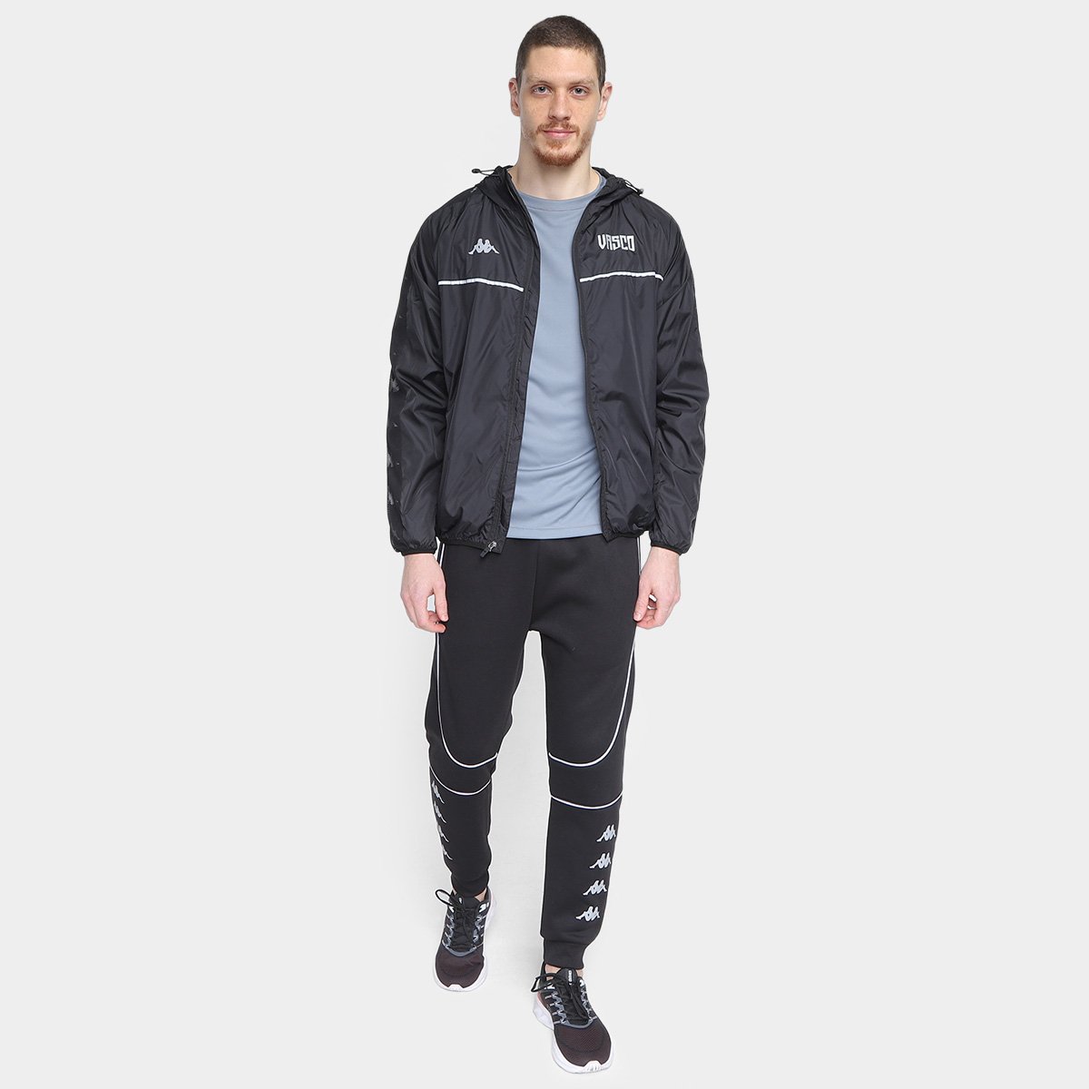 Calça Moletom Kappa Sport Masculina - Tam: EGG - 3