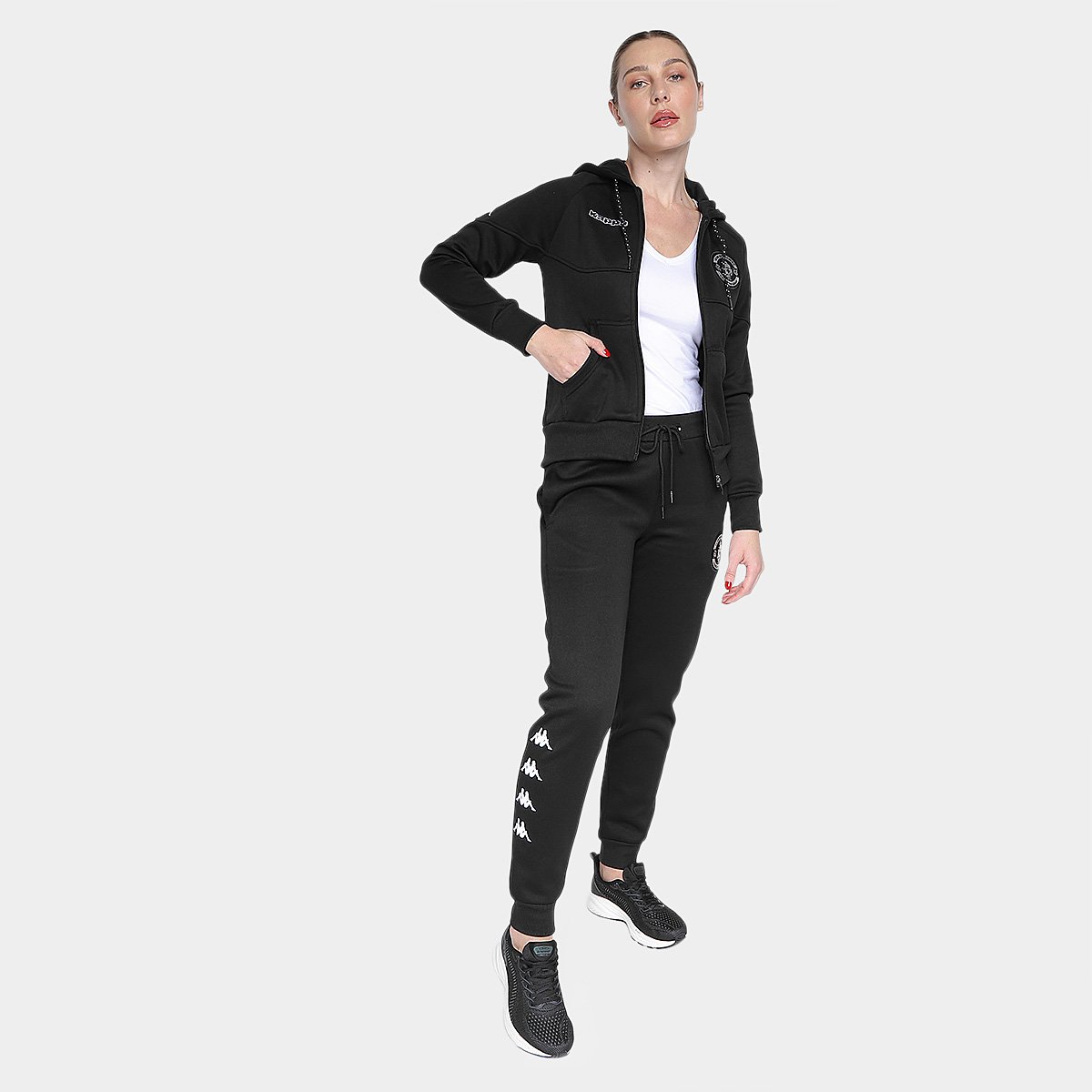 Calça Vasco Kappa Piquet Feminina - Tam: G - 3