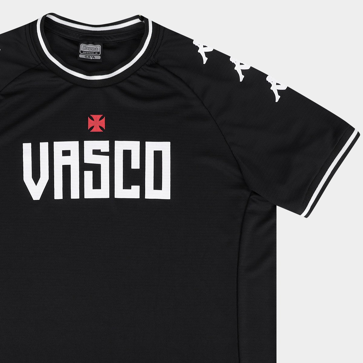 Camisa Vasco Kappa Supporter Lettering Masculina - Tam: P - 4