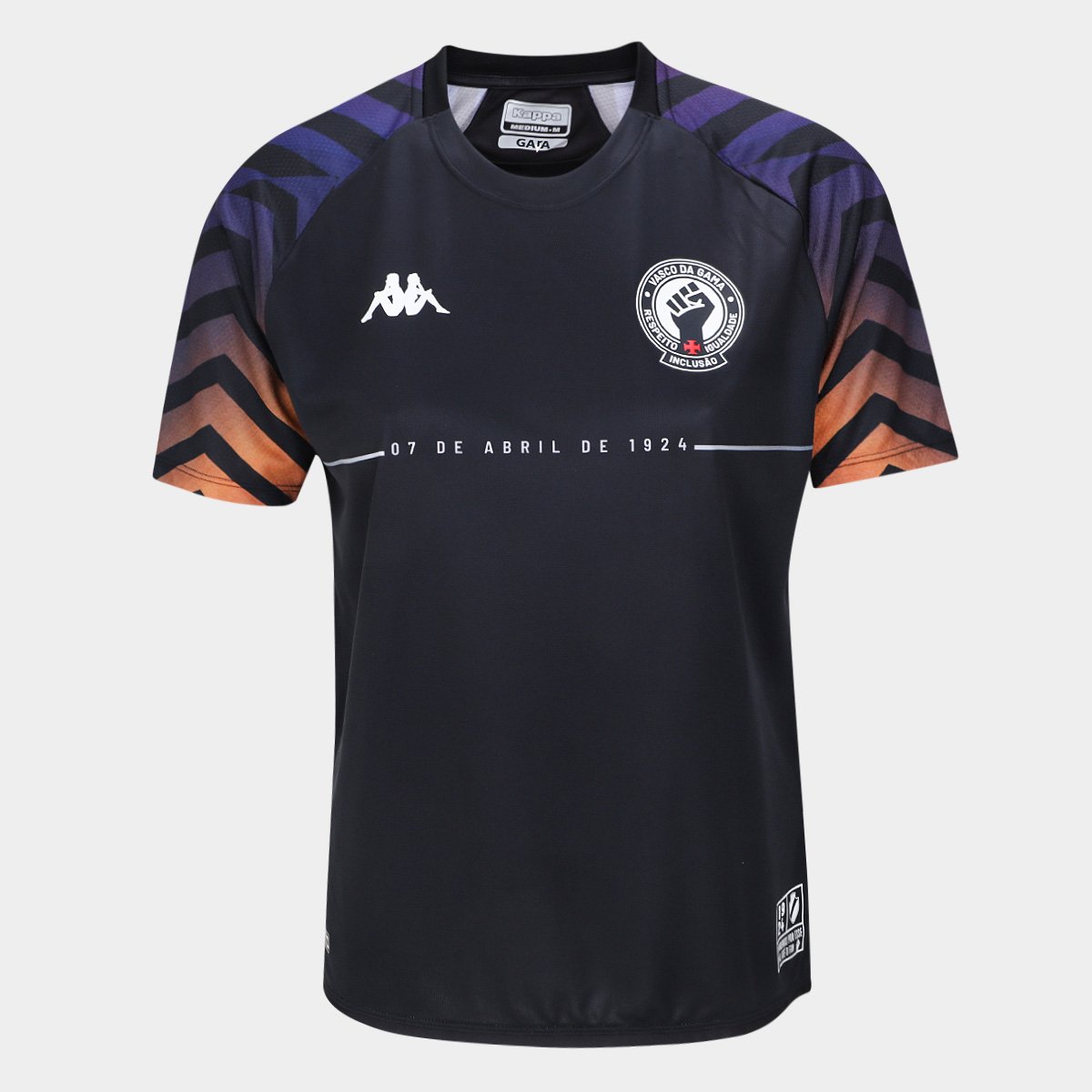 Camisa Vasco 24/25 s/n° Aquecimento Kappa Feminina