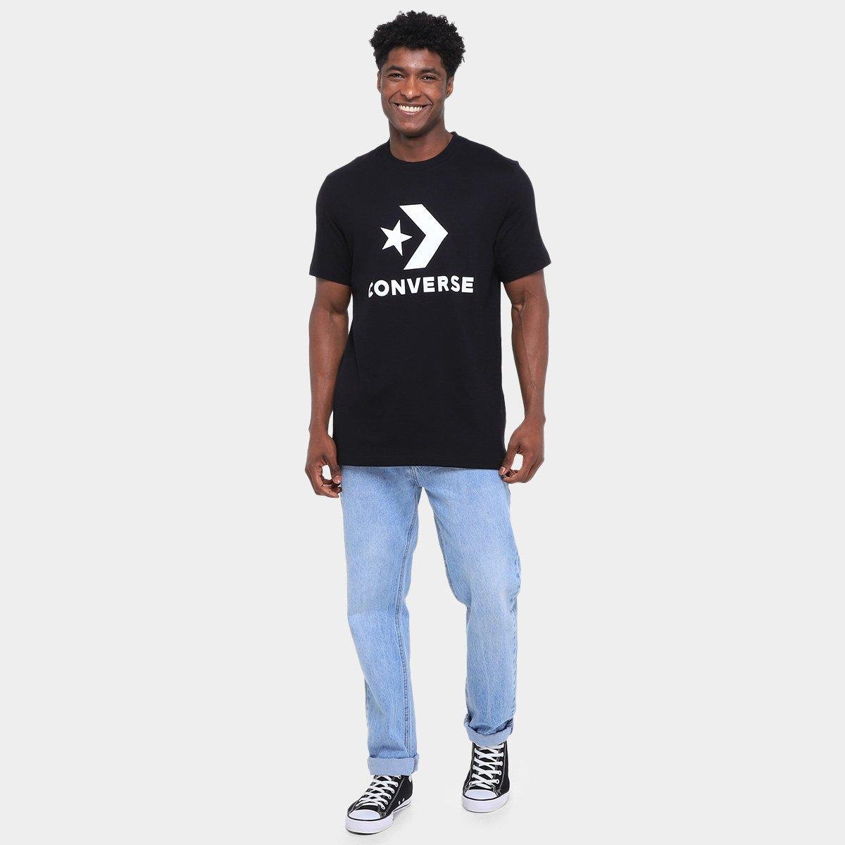 Camiseta Converse Go-To Star Chev Masculina - Tam: P - 4
