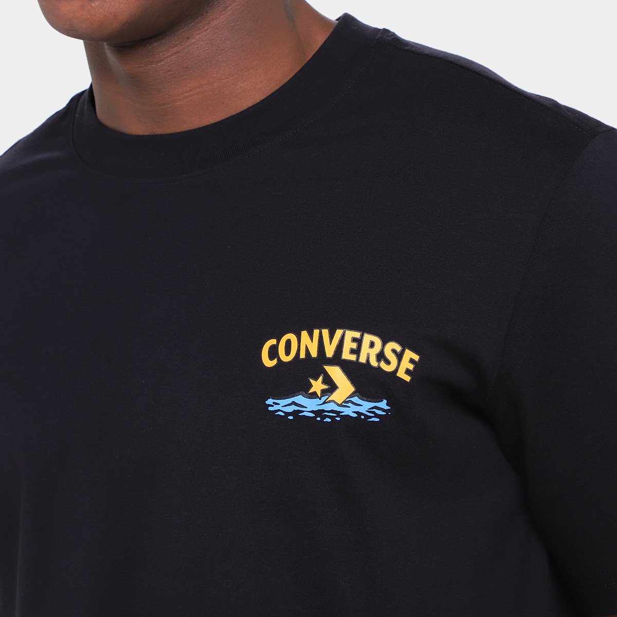 Camiseta Converse High River Tours Sta Masculina - Tam: P - 2