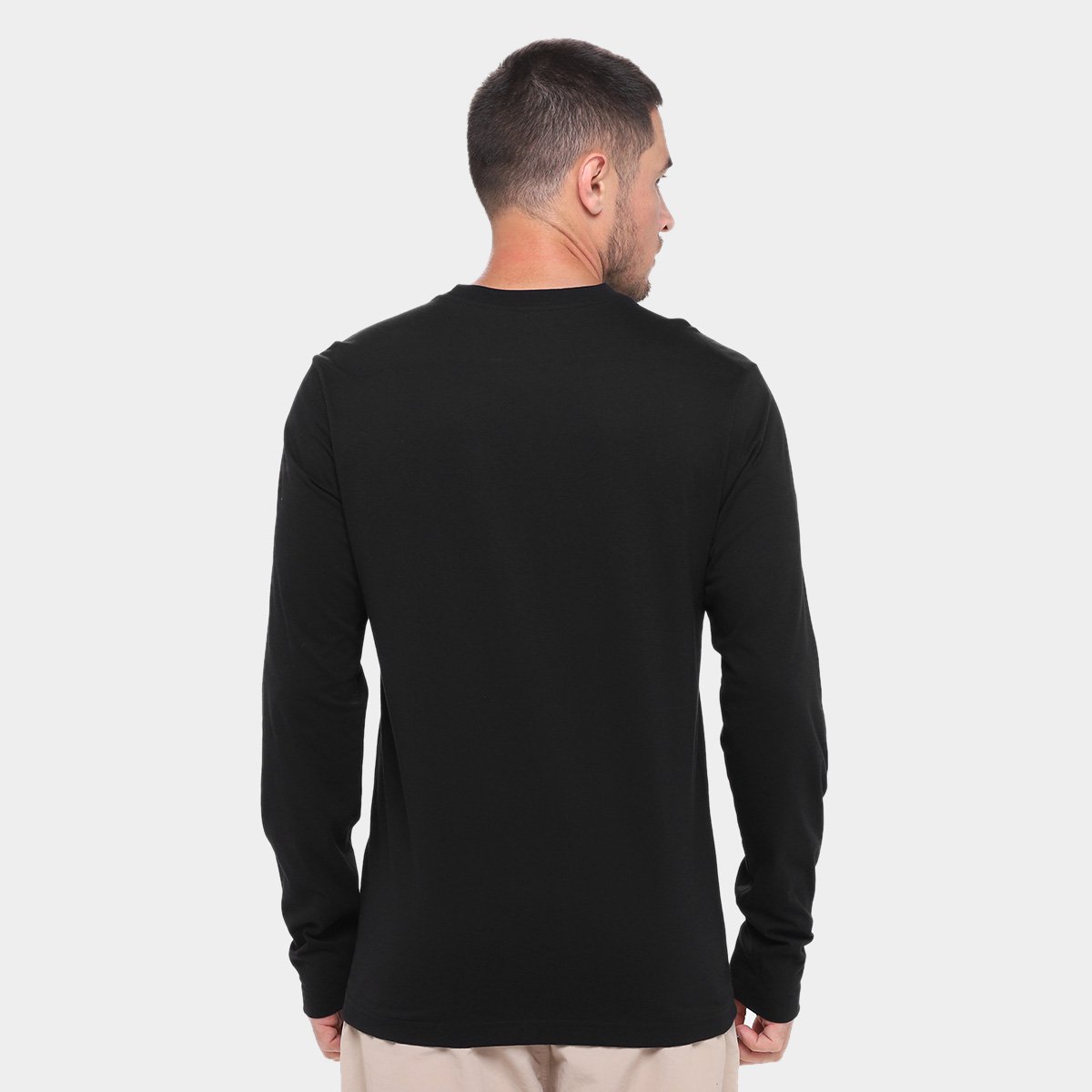 Camiseta Converse Standard Fit Manga Longa Masculina - Tam: M - 1