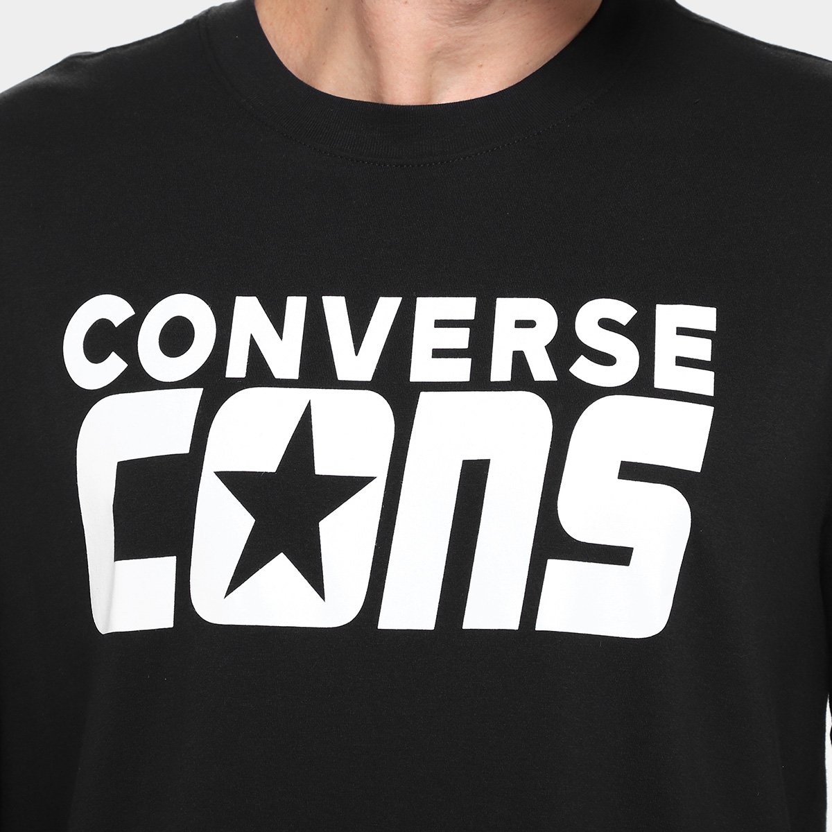 Camiseta Converse Standard Fit Manga Longa Masculina - Tam: M - 2