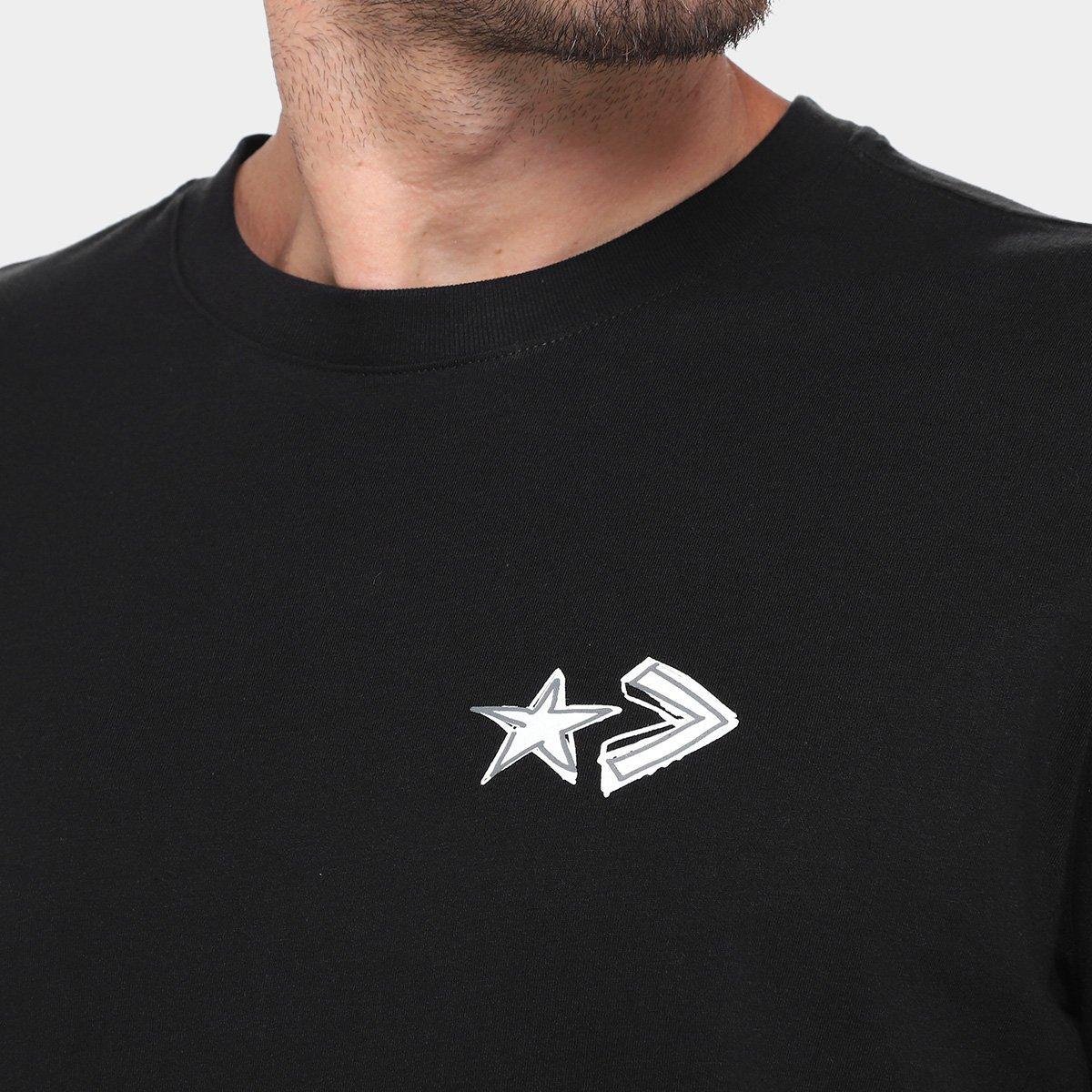 Camiseta Converse Standar Fit Sp Masculina - Tam: P - 2