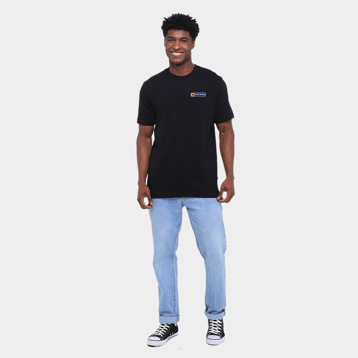 Camiseta Converse Retrô Stan Masculina - Tam: P - 4