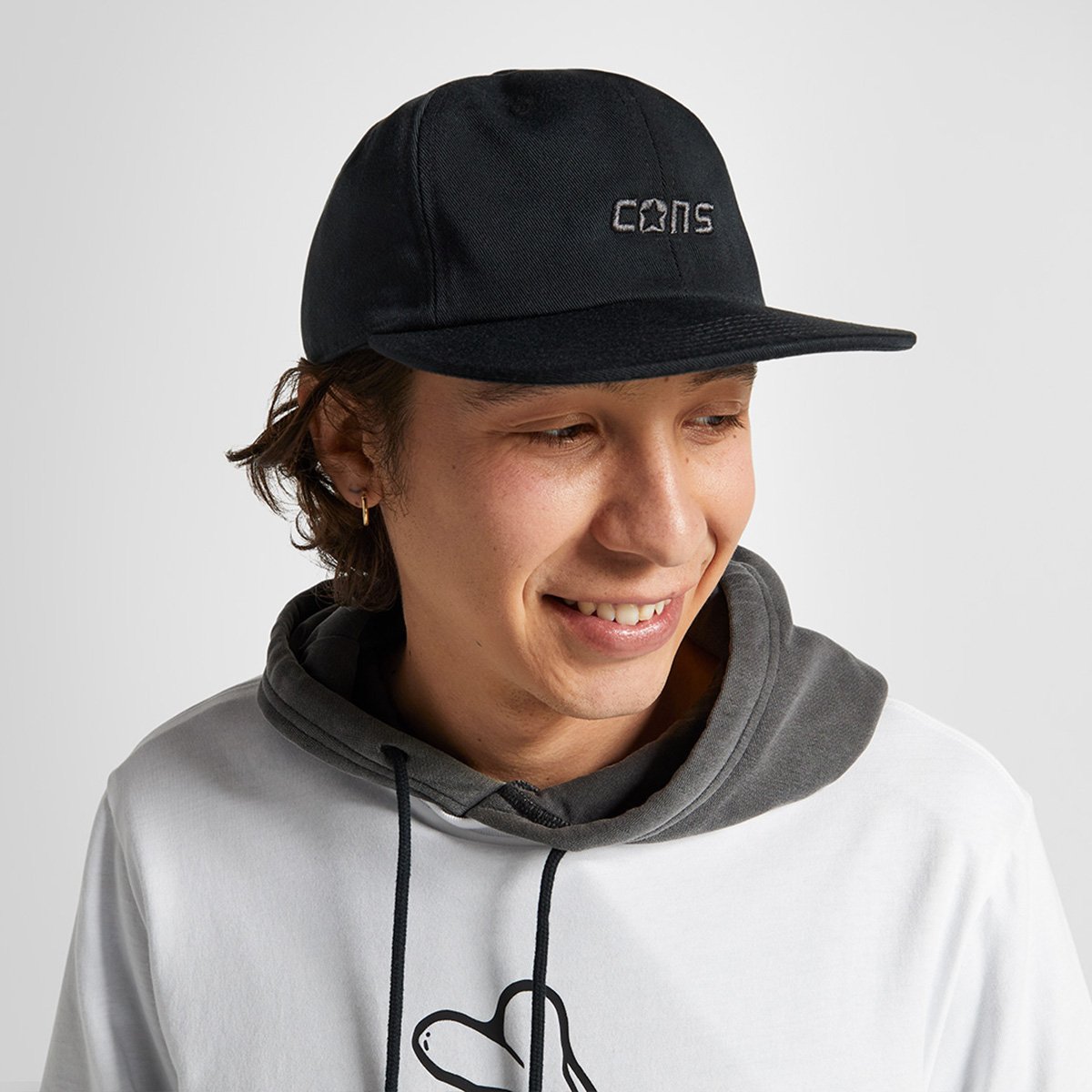 Boné Converse Cons 6 Aba Reta Panel - 1