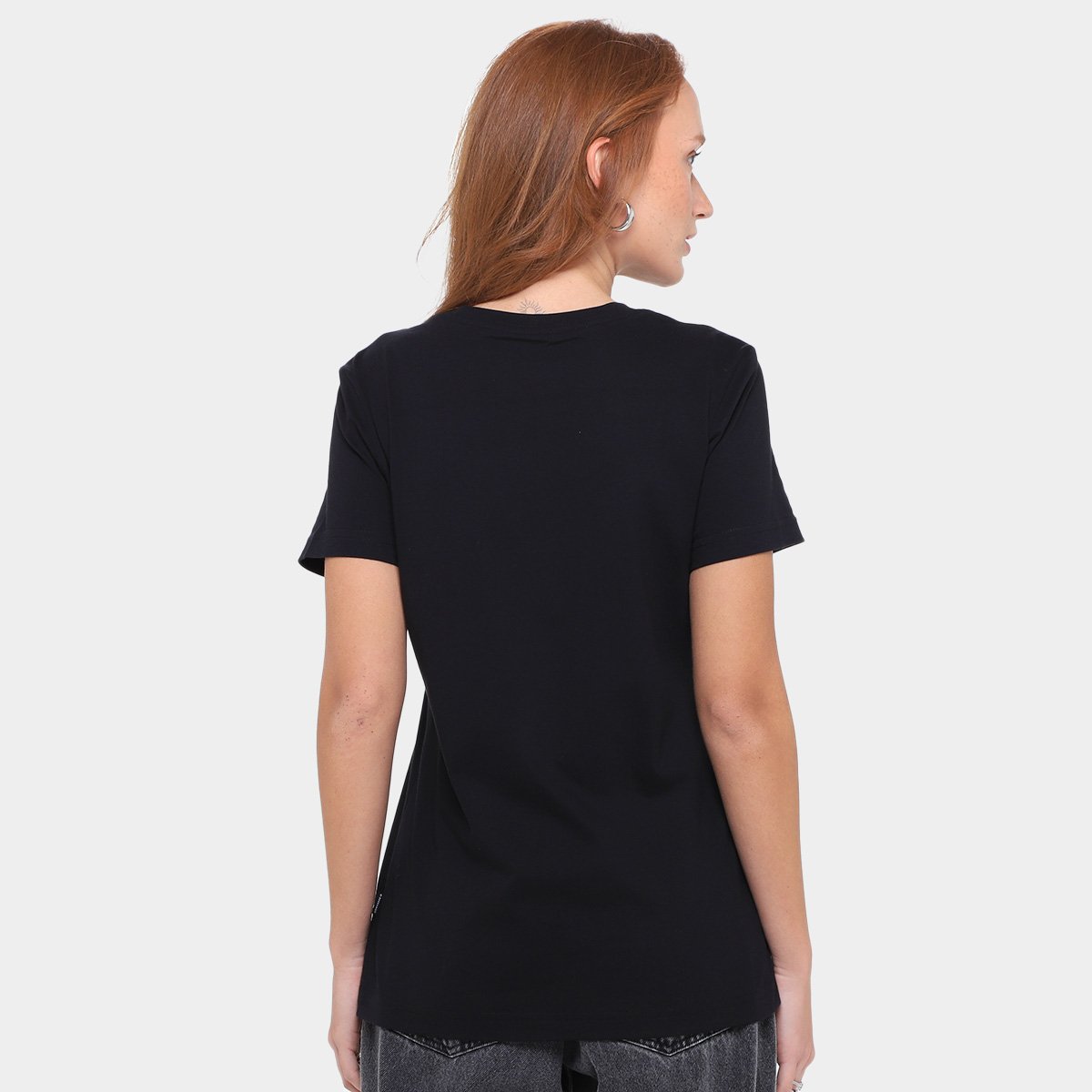 Camiseta Converse Patch Log Fit Feminina - Tam: P - 1
