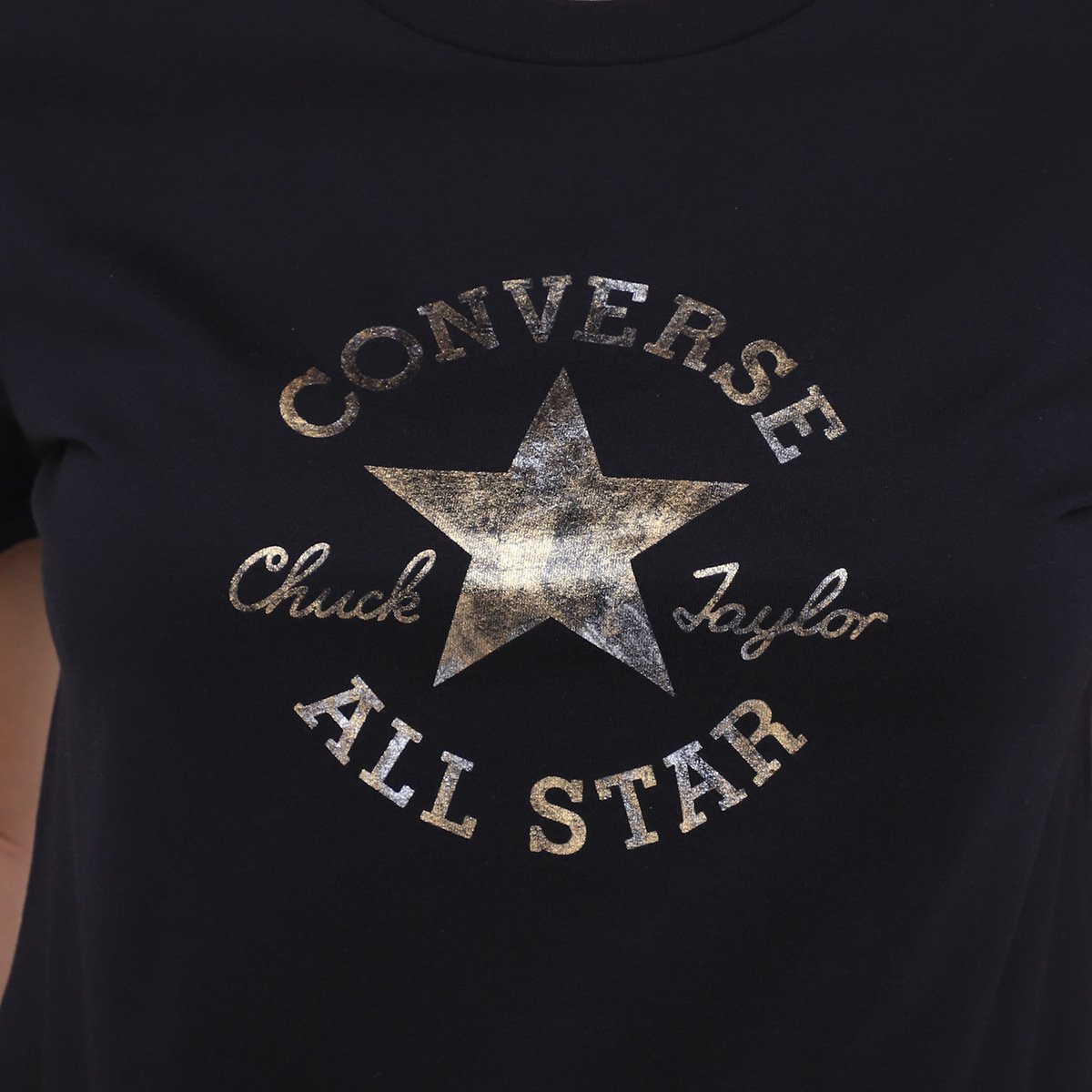 Camiseta Converse Patch Log Fit Feminina - Tam: P - 2