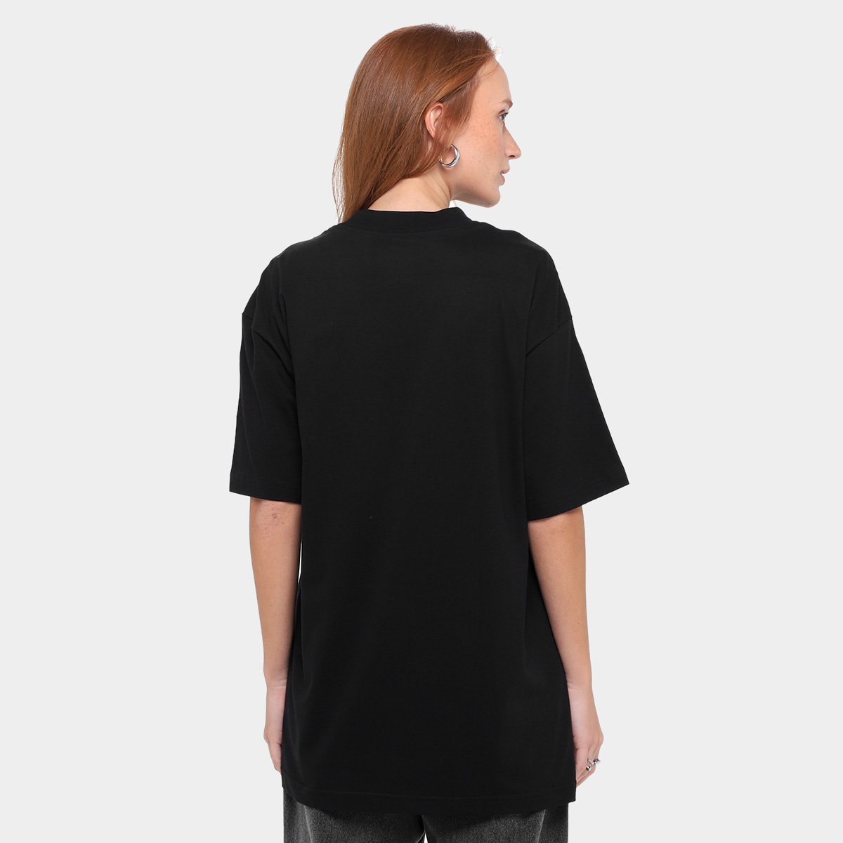 Camiseta Converse Prety Patin Over Feminina - Tam: P - 1